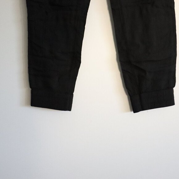 TNA Women's Sz XS Black Straight Leg Pull On Stretch Pocket Casual Lounge Pants - Picture 8 of 11